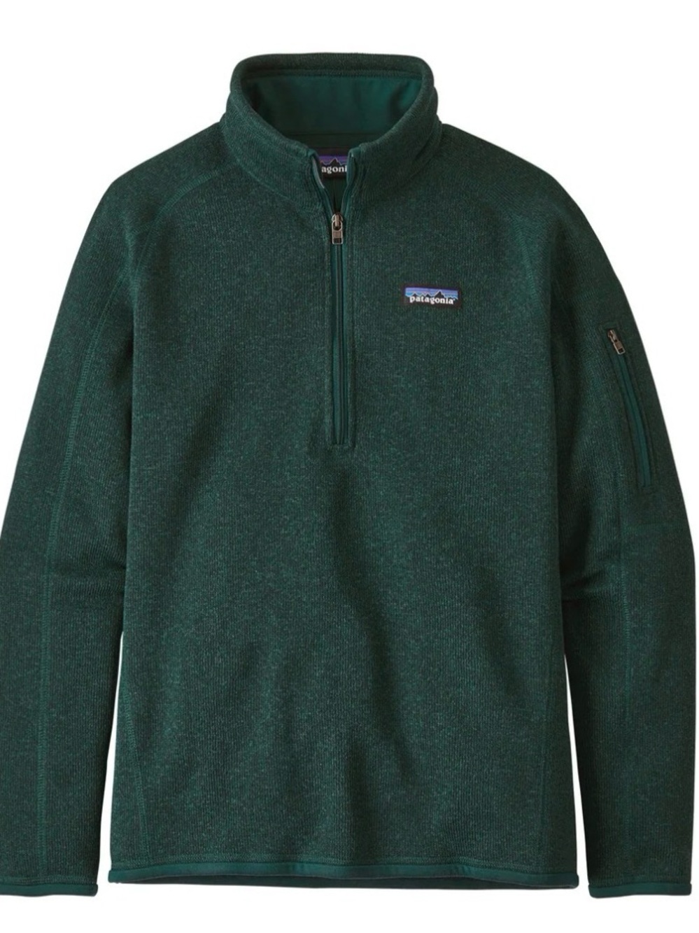 Patagonia Women's Better Sweater in Forest Green Size Large